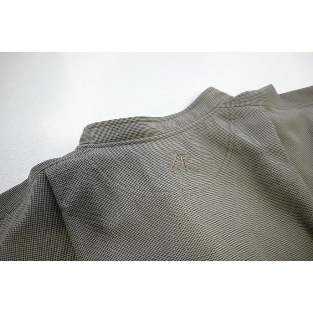 Zero Restriction Windbreaker Golf Jacket MADE IN USA Snap Neck Mens Sz XL